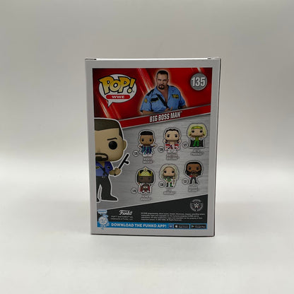 Big Boss Man Funko Pop! WWE #135 GameStop Exclusive
