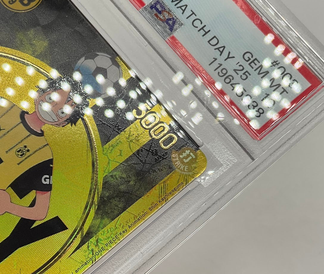 Monkey D Luffy One Piece Card Game BVB x One Piece Match Day '25 #003 PSA 10