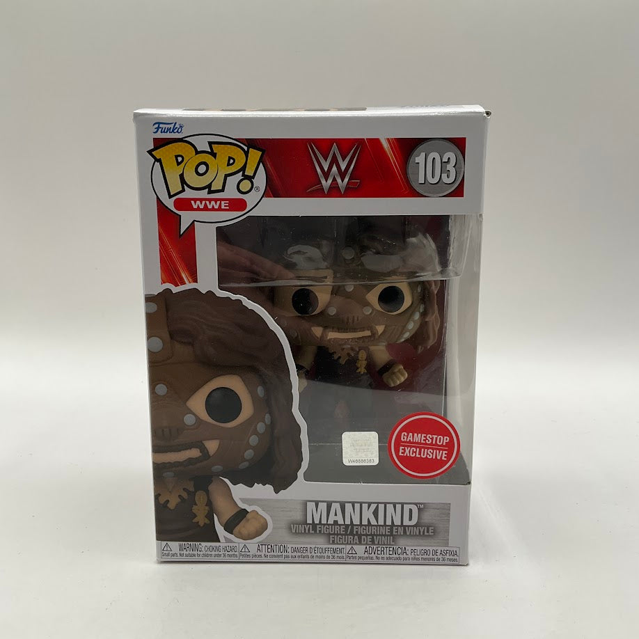Mankind Funko Pop! WWE #103 GameStop Exclusive