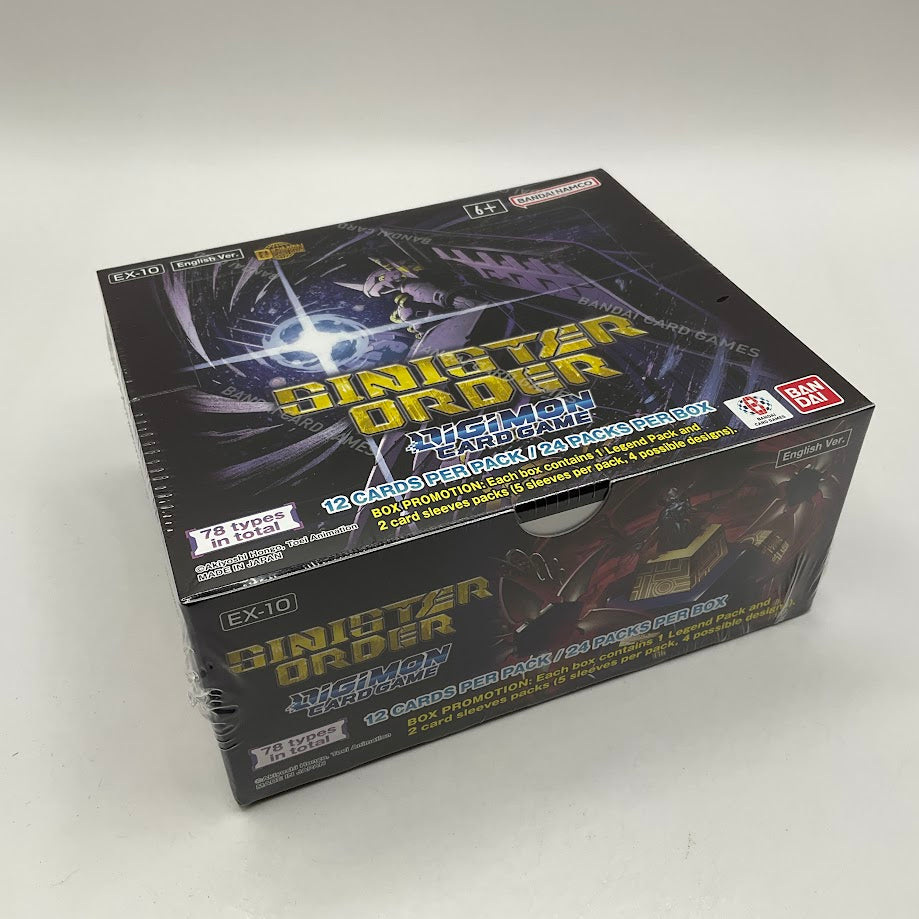 Digimon TCG: Extra Booster Sinister Order Booster Box [EX-10]