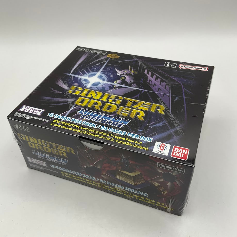 Digimon TCG: Extra Booster Sinister Order Booster Box [EX-10