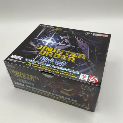 Digimon TCG: Extra Booster Sinister Order Booster Box [EX-10]