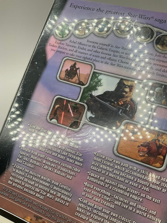 Star Wars Galaxies: An Empire Divided PC Games Sealed