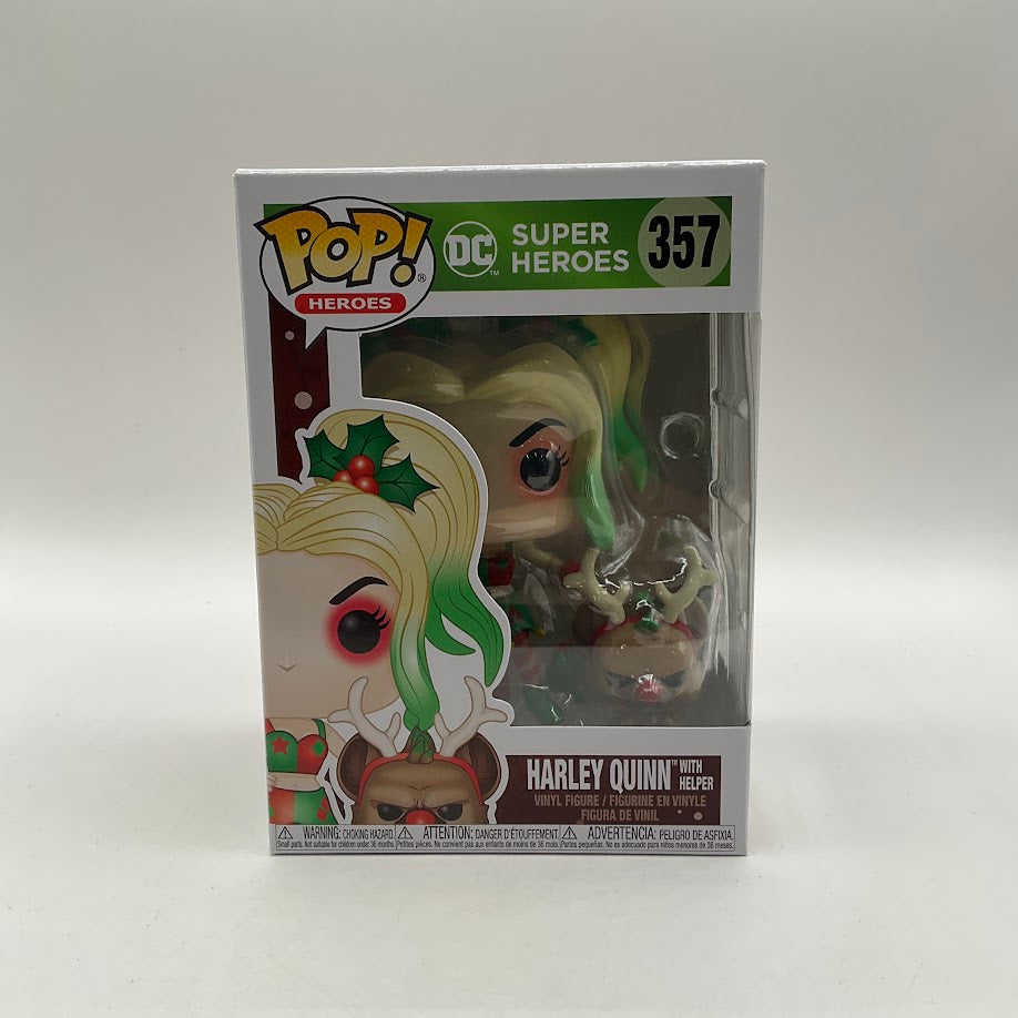 Harley Quinn with Helper Funko Pop! DC Super Heroes #357