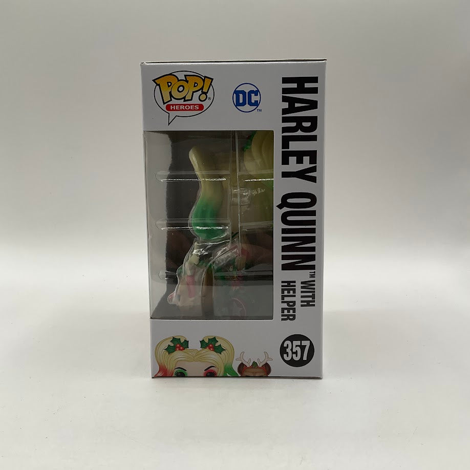 Harley Quinn with Helper Funko Pop! DC Super Heroes #357