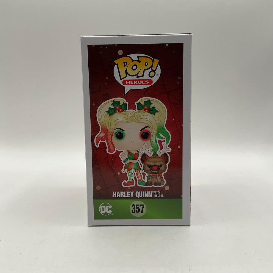 Harley Quinn with Helper Funko Pop! DC Super Heroes #357