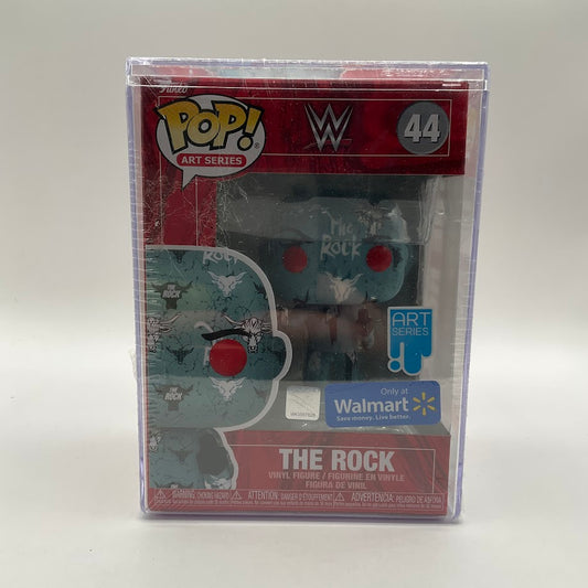 The Rock Funko Pop! WWE #44 Art Series Walmart Exclusive