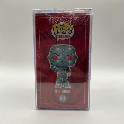 The Rock Funko Pop! WWE #44 Art Series Walmart Exclusive