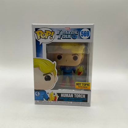 Human Torch Funko Pop! Fantastic Four #569 Hot Topic Exclusive