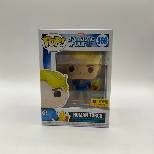 Human Torch Funko Pop! Fantastic Four #569 Hot Topic Exclusive