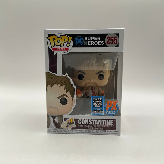 Contantine Funko Pop! DC Super Heroes #255 Free Comic Book Day PX Previews