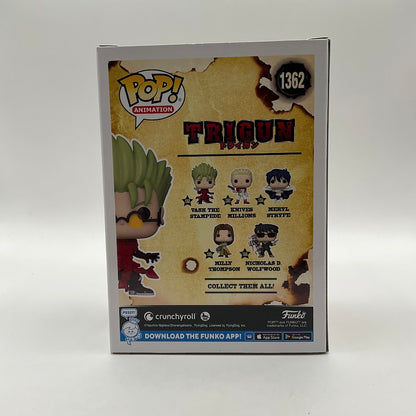 Vash the Stampede Funko Pop! Trigun #1362 Chase Limited Edition