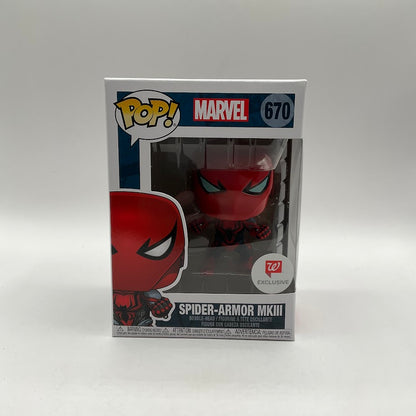 Spider-Armor MKIII Funko Pop! Marvel #670 Walgreens Exclusive