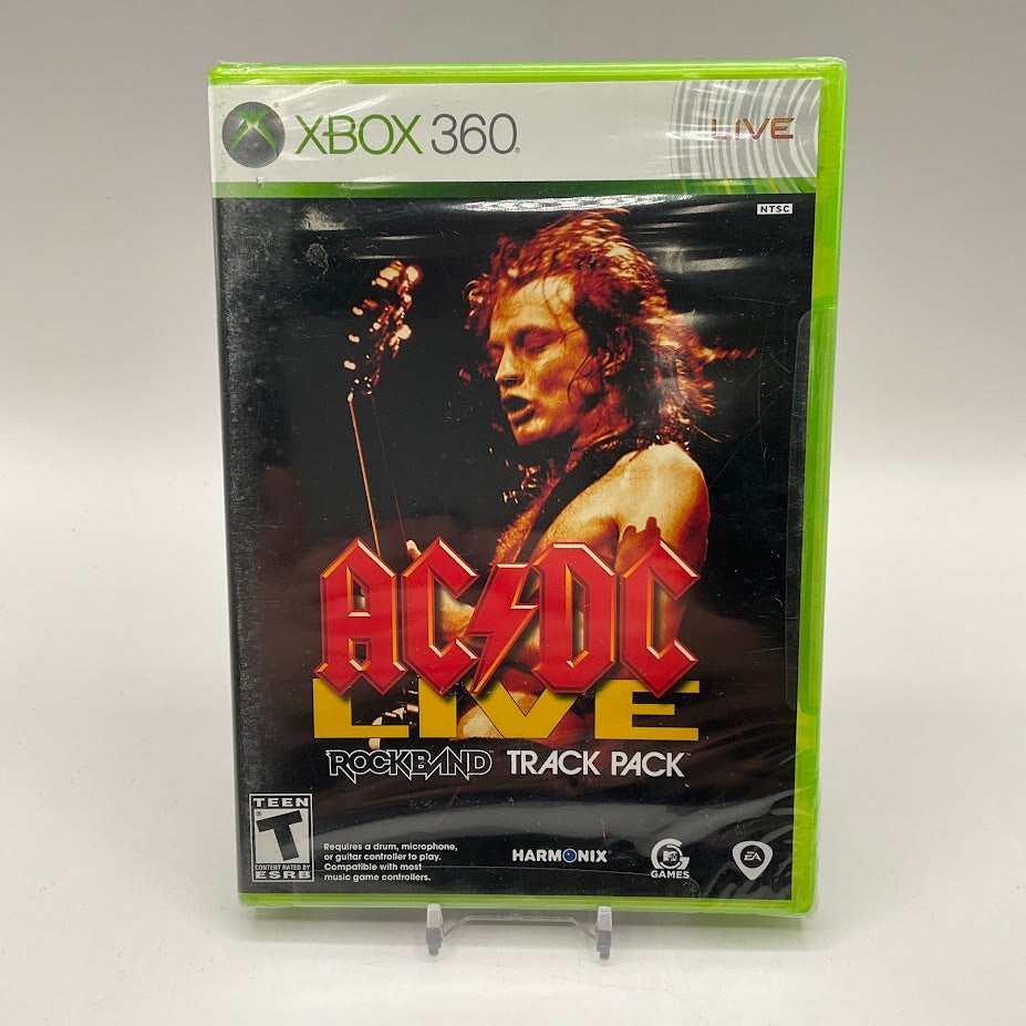 AC/DC Live Rock Band Track Pack Xbox 360 Sealed