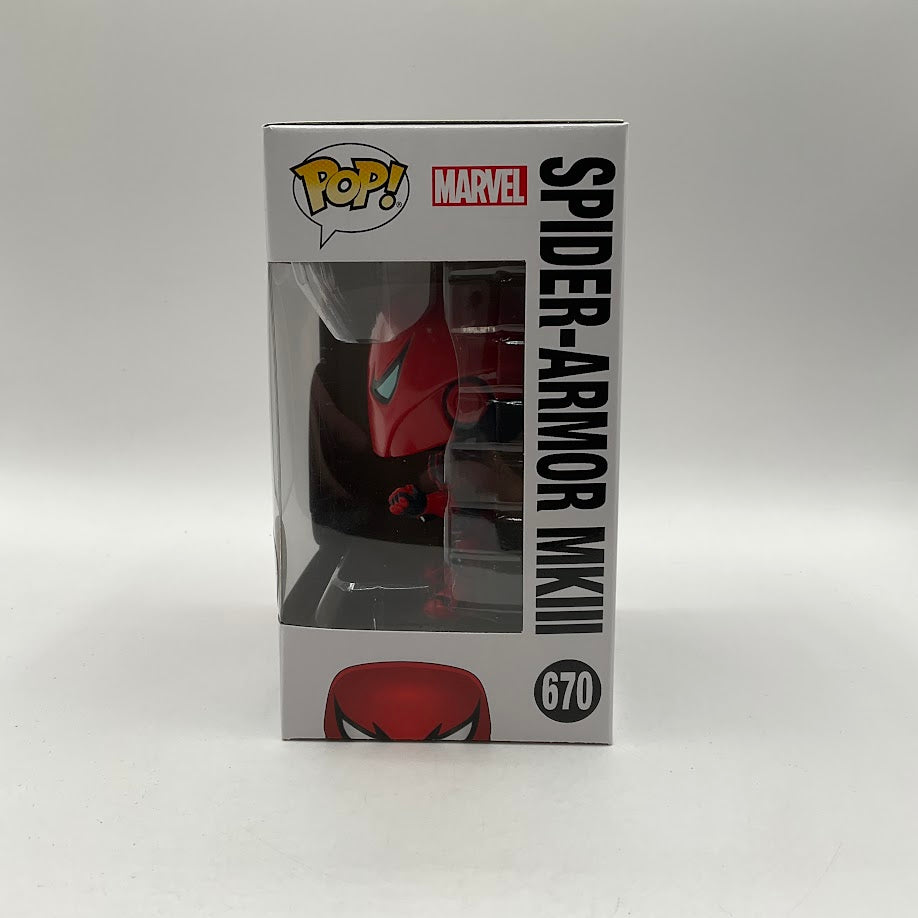 Spider-Armor MKIII Funko Pop! Marvel #670 Walgreens Exclusive