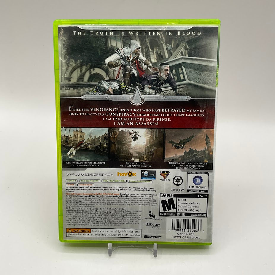 Assassin's Creed II Xbox 360 Used