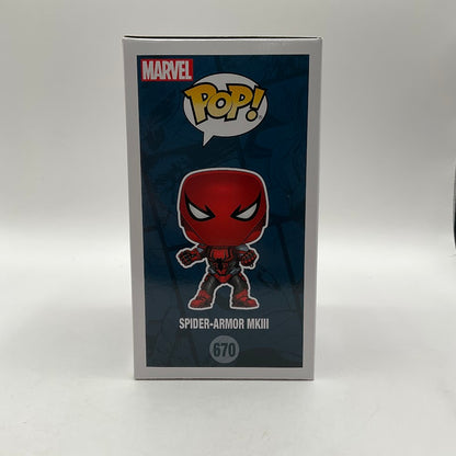 Spider-Armor MKIII Funko Pop! Marvel #670 Walgreens Exclusive
