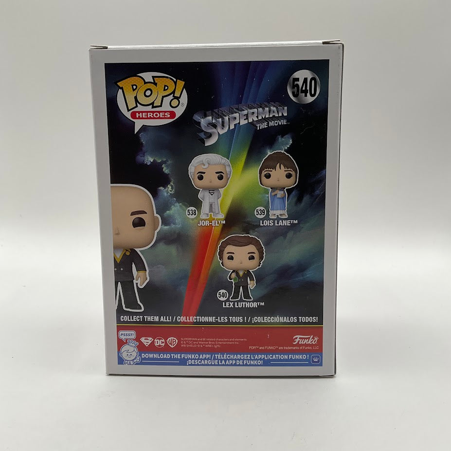 Lex Luthor Funko Pop! Superman The Movie #540 Chase Limited Edition
