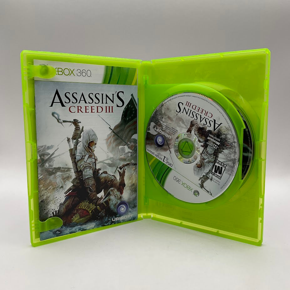 Assassin's Creed III [Gamestop Edition] Xbox 360 Used