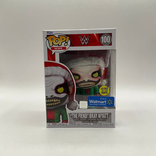 The Fiend Bray Wyatt Funko Pop! WWE #100 GITD Walmart Exclusive