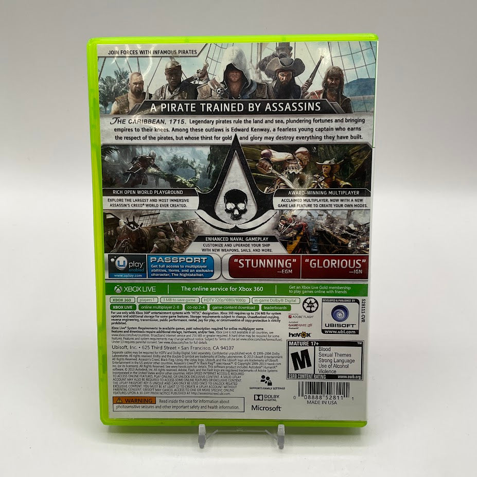 Assassin's Creed IV: Black Flag Xbox 360 Used