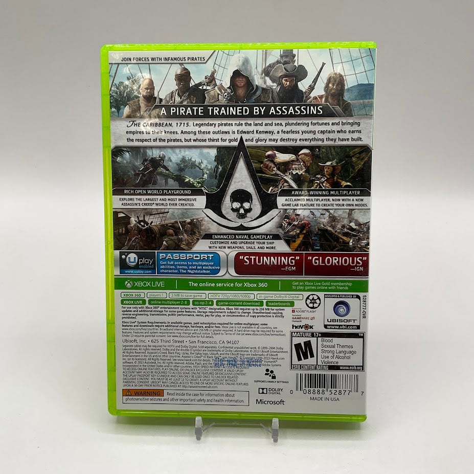 Assassin's Creed IV: Black Flag [Gamestop Edition] Xbox 360 Used