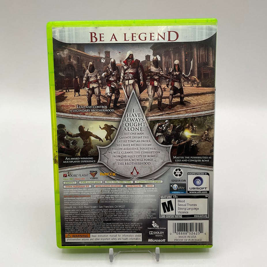 Assassin's Creed: Brotherhood Xbox 360 Used #1