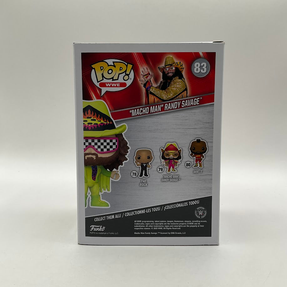 Macho Man Randy Savage Funko Pop! WWE #83 Walmart Exclusive