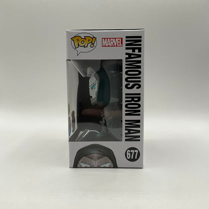 Infamous Iron Man Funko Pop! Marvel #677 GITD ComicFest PX Previews