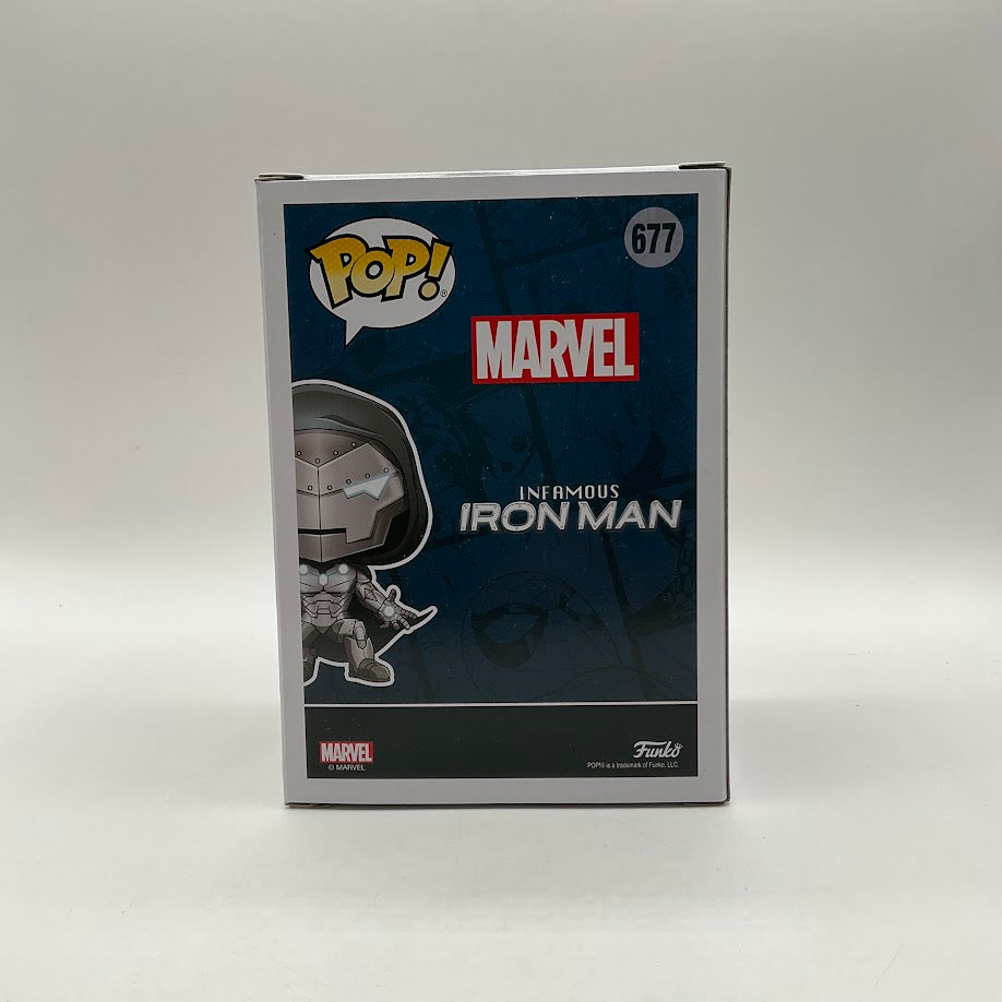 Infamous Iron Man Funko Pop! Marvel #677 GITD ComicFest PX Previews