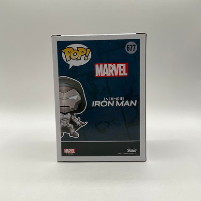 Infamous Iron Man Funko Pop! Marvel #677 GITD ComicFest PX Previews