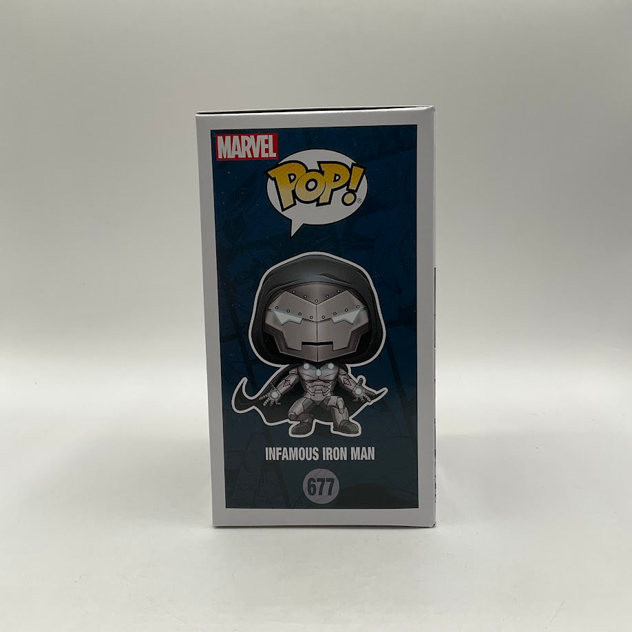 Infamous Iron Man Funko Pop! Marvel #677 GITD ComicFest PX Previews