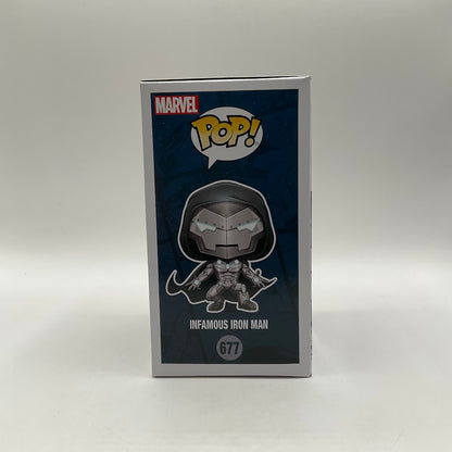 Infamous Iron Man Funko Pop! Marvel #677 GITD ComicFest PX Previews