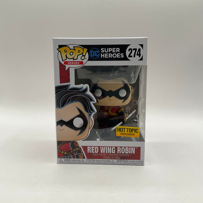 Red Wing Robin Funko Pop! DC Super Heroes #274 Hot Topic Exclusive