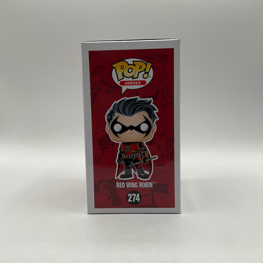 Red Wing Robin Funko Pop! DC Super Heroes #274 Hot Topic Exclusive