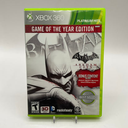 Batman: Arkham City [Game of the Year Platinum Hits] Xbox 360 Used #1