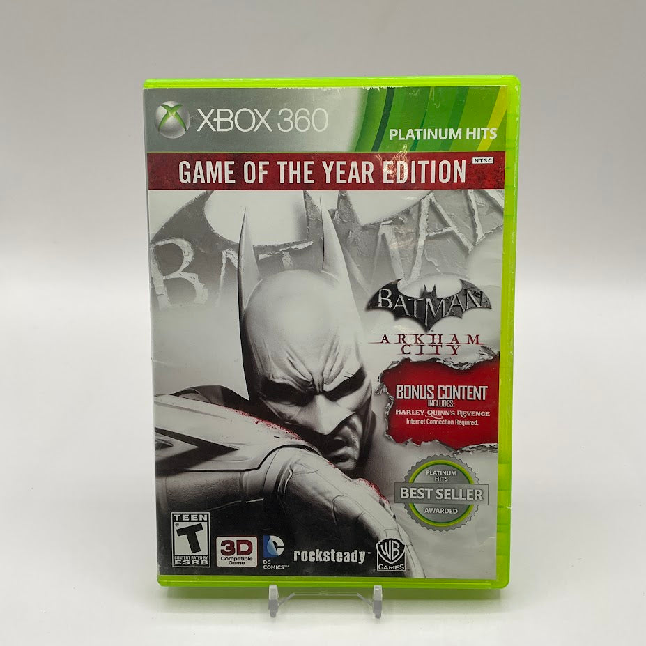 Batman: Arkham City [Game of the Year Platinum Hits] Xbox 360 Used #2