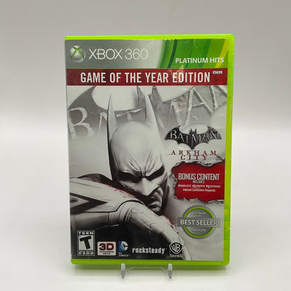 Batman: Arkham City [Game of the Year Platinum Hits] Xbox 360 Used #2