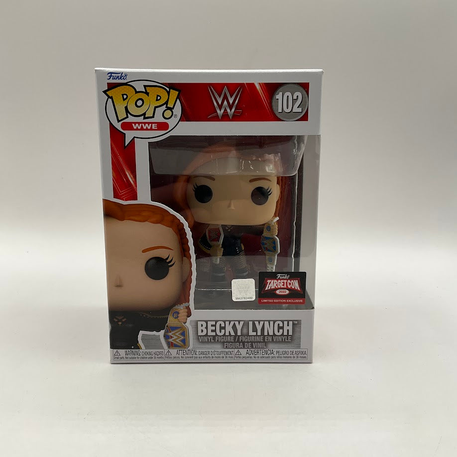 Becky Lynch Funko Pop! WWE #102 2022 Target Con Limited Edition