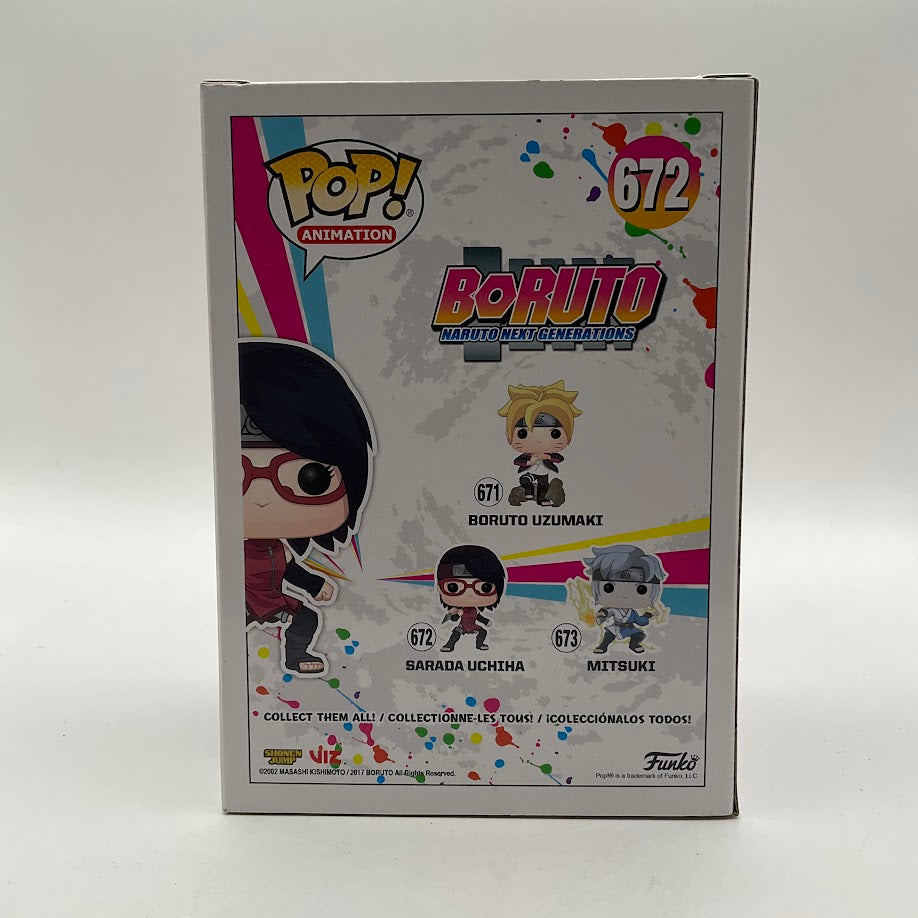Sarada Uchiha Funko Pop! Boruto Naruto Next Generations #672
