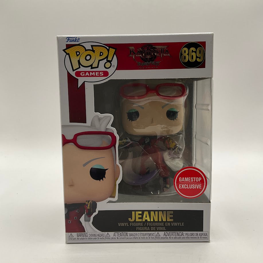 Jeanne Funko Pop! Bayonetta Bloody Fate #869 GameStop Exclusive