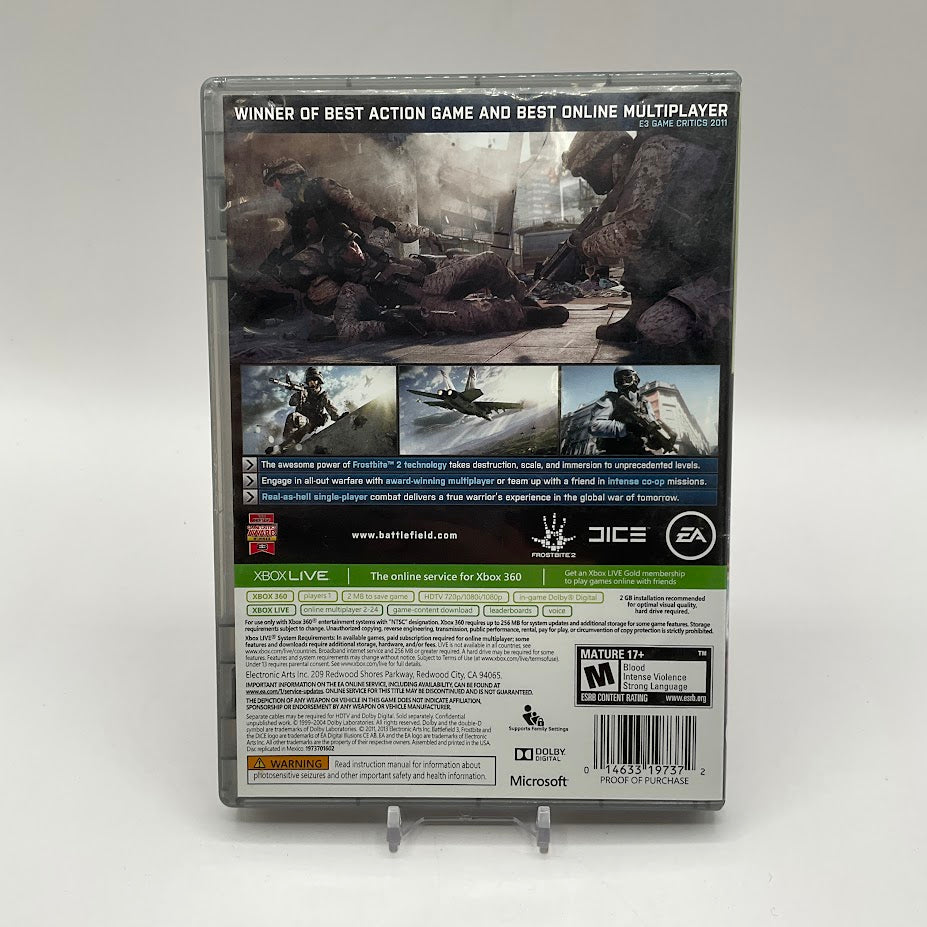 Battlefield 3 [Platinum Hits] Xbox 360 Used