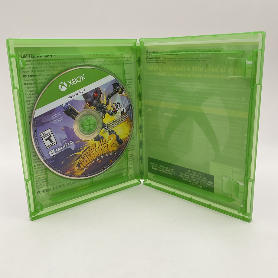 Destroy All Humans 2: Reprobed Xbox Series X Used
