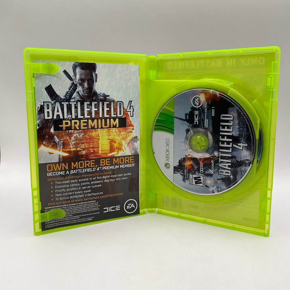 Battlefield 4 – Xbox 360, PAL, FR, édition Complète, Bon état