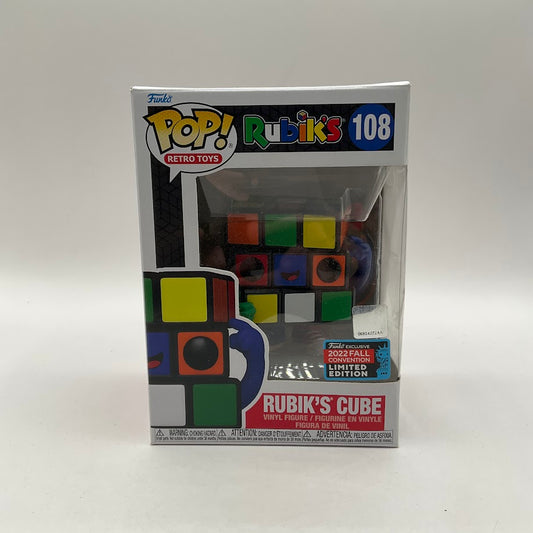 Rubik's Cube Funko Pop! Retro Toys #108 2022 Fall Convention