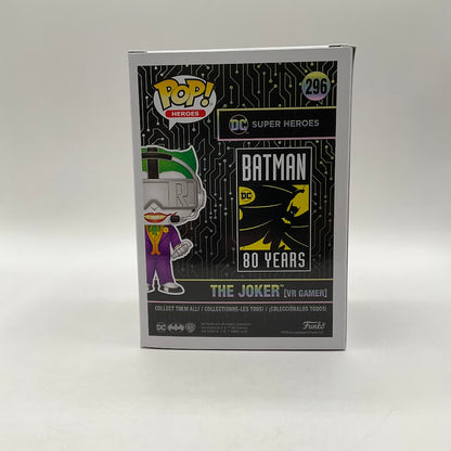 The Joker (VR Game) Funko Pop! Batman #296 Chase GameStop Exclusive