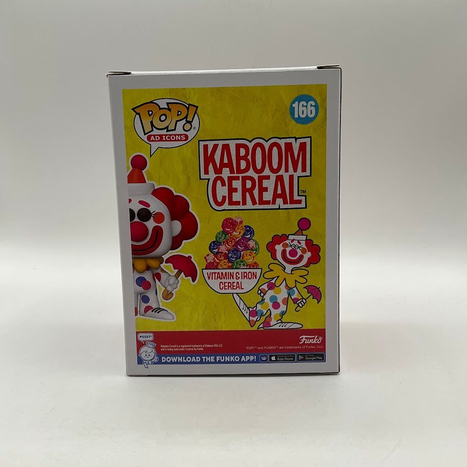 Kaboom Cereal Clown Funko Pop! Ad Icons #166 2022 Fall Convention