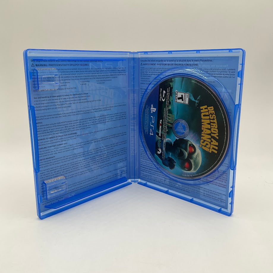 Destroy All Humans Playstation 4 Used