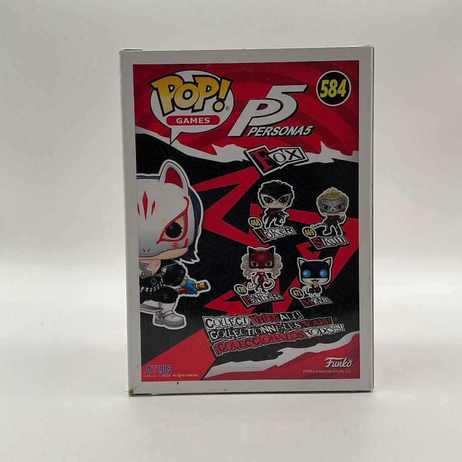 Fox Funko Pop! Persona 5 #584 GameStop Exclusive