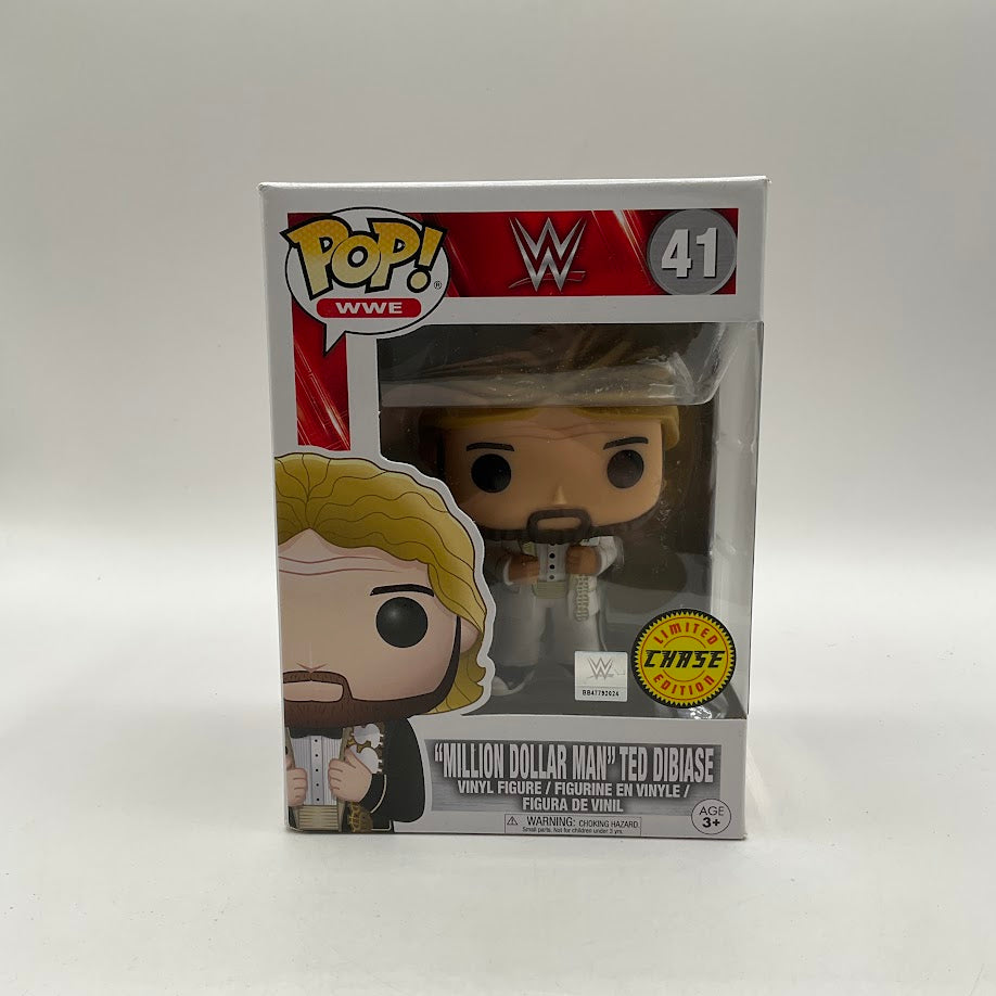 Million Dollar Man Ted Dibiase Funko Pop! WWE #41 Chase Limited Edition